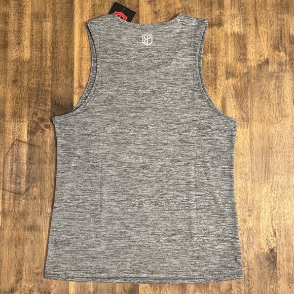 Born Primitive Athleisure Pocket Tank CrossFit Heather Gray Size Men’s Small - Picture 7 of 7